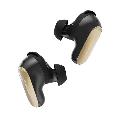 Bose Neu QuietComfort Ultra Bluetooth-Earbuds (2. Gen.), kabellose Noise-Cancelling-Earbuds, bis zu 6 Stunden Akkulaufzeit, Schutzart IPX4, 360-Grad-Sound, tiefer Bass,Wüstengold - Limited Edition