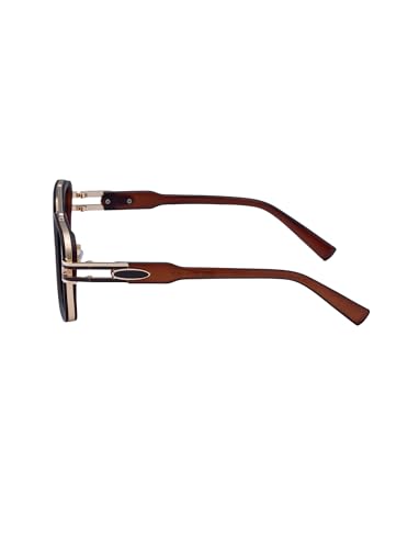 Image of Classic& Mens Sunglasses Square Metal Frame Shades for Men Sunnies(68062)