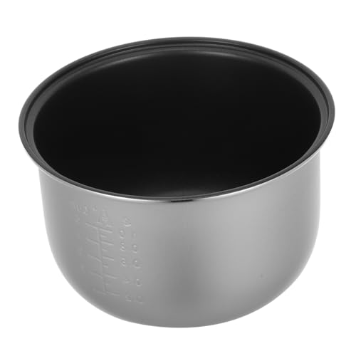 Gatuida Olla Interior Antiadherente de Aluminio para Olla Eléctrica de Presión Revestimiento Rápido y Fácil Limpieza Compatible con Cocedor Programable de Arroz