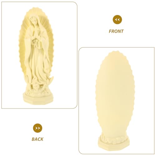 Estatua Virgen María 7.67 Pulgadas Decoración Religiosa miniatura 4