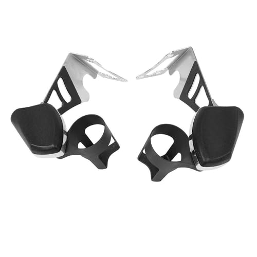 Accoudoirs passager réglables Harley Tri Glide finition chrome luxe