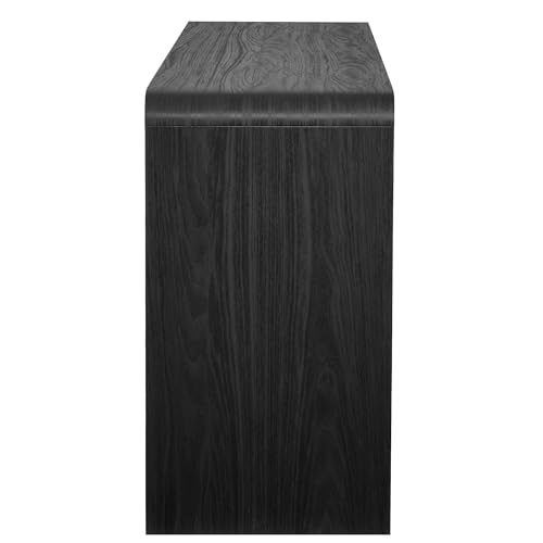Modway Toscana 61 Inch Sideboard in Black – High TV Stand Media Console - Mid Century Modern Buffet Cabinet with 4 Circular Pattern Doors – Accent Storage Cabinet for Dining Room, Kitchen by Modway - Image 7