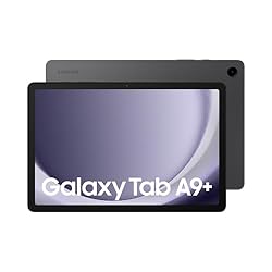 Samsung Galaxy Tab A9+ Android Tablet, 64GB Storage, Large Display, 3D Sound, Graphite, 3 Year Samsung Extended Warranty (UK Version)