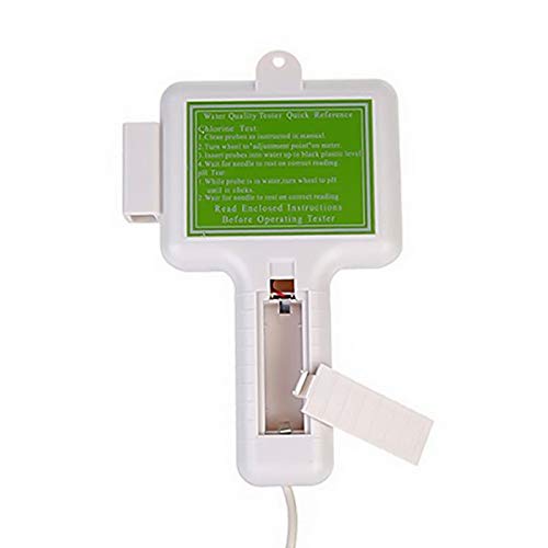 Miniatura 5 de PC-101 PH CL2 probador de cloro probador de calidad de agua portátil para el hogar piscina spa acuario medidor de pH Monitor de prueba