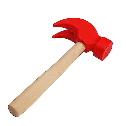 HOTMNTY Simulato Piccolo Martello di Legno,Martellare Giocattoli,Martello di Granchio di Legno,Martello di Legno Bambini Giocattolo,Creativo Martellare Giocattolo Educativo per Ragazzi e Ragazze