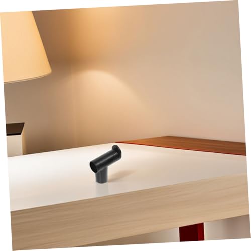 Conector de tendedero de plástico PRETYZOOM junta de poste para varillas 4 piezas 7