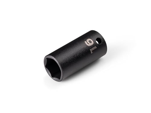 Image of TEKTON 3 /8 Inch Drive x 16 mm Semi-Deep 6-Point Impact Socket | SID14116