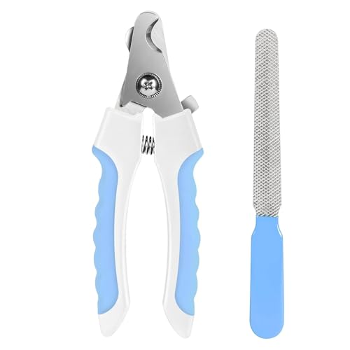 Foodie Puppies Professional Animal Nail Cutter Clipper Trimmer Filer - (Nail Clipper - Large) for Small, Medium, and Large Dogs, Puppies, Cats, and Kittens Claw Grooming Tool Set