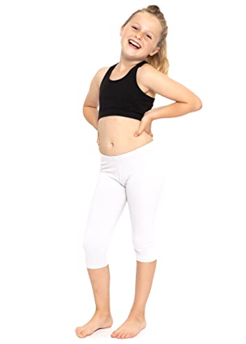 Girl's Oh So Soft Knee Length Knee Length Leggings | Size 4-142