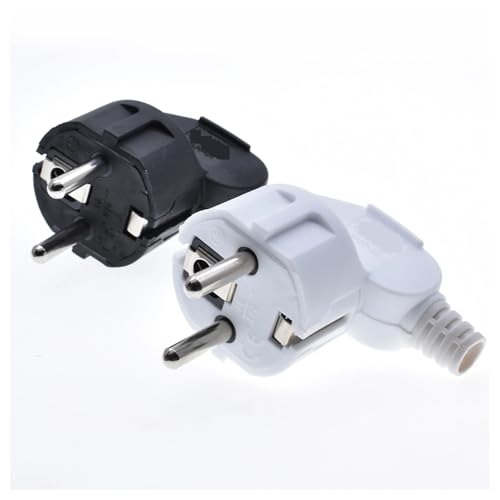 Adaptador de corriente CA de 16A y 250V enchufe negro con conector macho FAPP-01 7