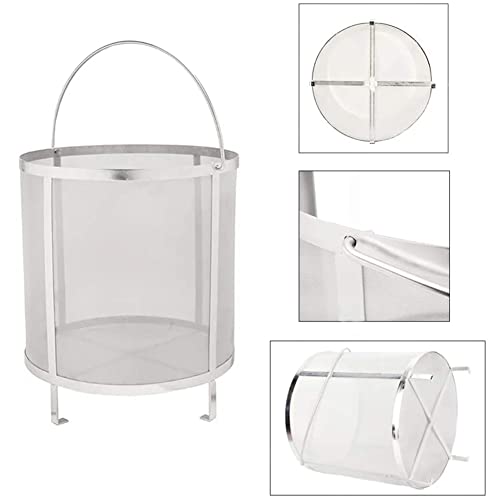 Sitko do parzenia ze stali nierdzewnej 304 – 300 mikronów filtr siatkowy do piwa i herbaty – idealny do domowego warzenia i czajnika – rozmiar 35 x 35 cm