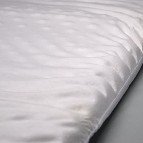 Colchonete Para Berço Desmontável – Lavável em Máquina – 53x91cm – Branco - Fibrasca