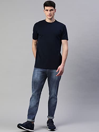 Image of Hubberholme Men's Stretchable Slim Fit Jeans - Casual Cotton Jeans for Men