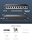Reolink 8 Ports PoE-Switch, mit 2 Gigabit-Uplink-Ports, bis zu 120W Gesamtleistung für alle PoE-Ports, Netzwerk Switch ideal NVR und PoE-IP-Kameras, IEEE802.3af/at, Unmanaged, RLA-PS1