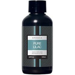 Aronica Lilac Reed Diffuser Oil Refill, Infusion Oils Aromas, Lilac Diffuser Refills Liquid, Aroma Diffuser Perfume, Esencia De Olores para Casa, Diffusers for Home, Floral Fragrance Oil