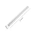 Leadigol A5 10 Pack Plastic Spiral Binding Coils,21cm 20 Hole Plastic Binding Combs,Clear Comb Binding Spines,Spiral Binding Coil, Loose Leaf Binder Binding Ring,File Organizer