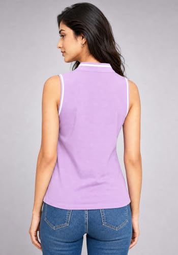 Image of Wear Your Opinion Mandarin Collar Sleeveless T Shirt for Women Top