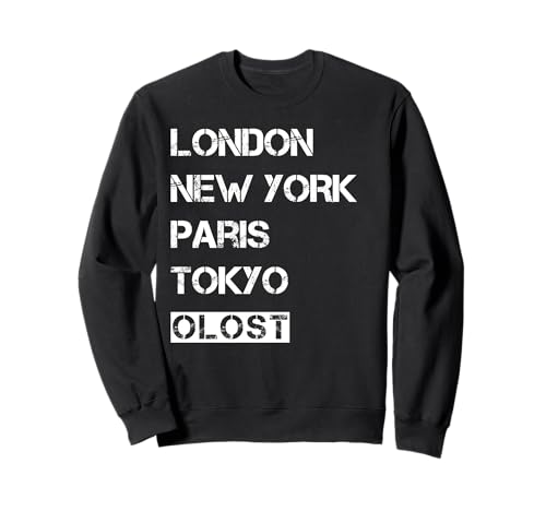 Amo mi ciudad Olost - mi hogar Sudadera