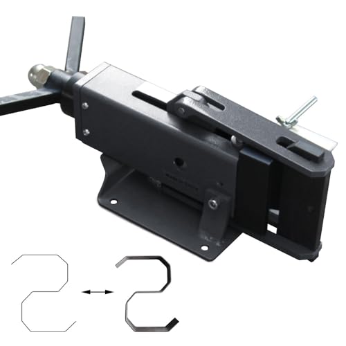 KAKA INDUSTRIAL Manual Steel Bending Brake, 4-Inch Capacity 2.5-Ton Press, 90-Degree Bender FB-4 for 3/16" Steel and 3/8" Aluminum, Bench-Top Mountable​ - Thumbnail 4