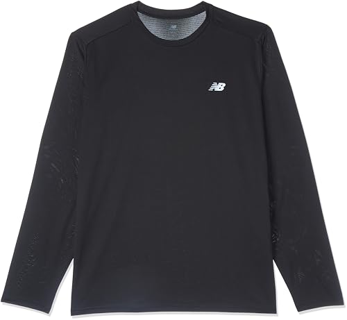 T-shirt manches longues New Balance Sport Essentials anti-transpiration pour homme L