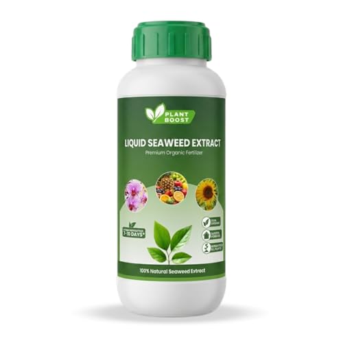 Organic Liquid Seaweed Extract Fertilizer | Organic-Based Plant F...