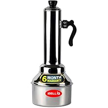 IBELL Stainless Steel Puttukudam Puttu Maker, Food Grade - Silver