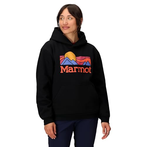 Sweat à capuche Marmot Women's Coastal Logo pour femme en coton