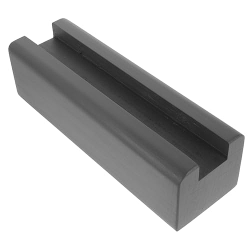 BESPORTBLE Supporto per Specchio da Pavimento in Legno con Base Antiscivolo Stabile e Robusto Supporto per Specchi Figura Intera e Cornici Design Semplice e Facile da Installare Colore