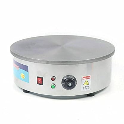 Gorgivous Kommerzieller Crêpe-Maker mit 2800 W, Gas-Platten-Gastro-Crêpes-Maker, Eisen-Gas-Crêpes-Crepes-Platten-Crêpes-Maker, Gesundheits- und Haushalts-Crêpe-Maker
