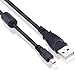 USB Ladekabel 8-Pin Datenkabel 150cm kompatibel mit Sony Cybershot DSCH300, DSCW370, DSCW830, DSC-H200, DSC W330, W180, W630, W650, W670, W710, W800, W810, S950, S980