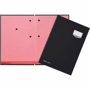 Preisvergleich Produktbild Pagna Unterschriftsmappe de Luxe A4 20 Fächer schwarz