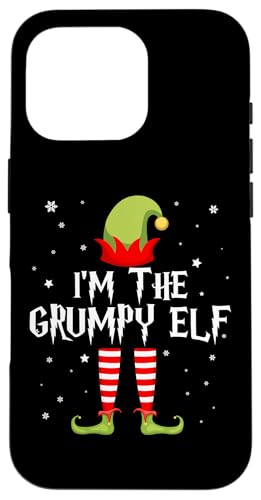 I'm The Grumpy Elf Funny Christmas Matching Family Group Hülle für iPhone 16 Pro