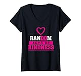 Photo Gallery donna random acts of kindness do kindness charity service maglietta con collo a v Photo Gallery donna random acts of kindness do kindness charity service maglietta con collo a v