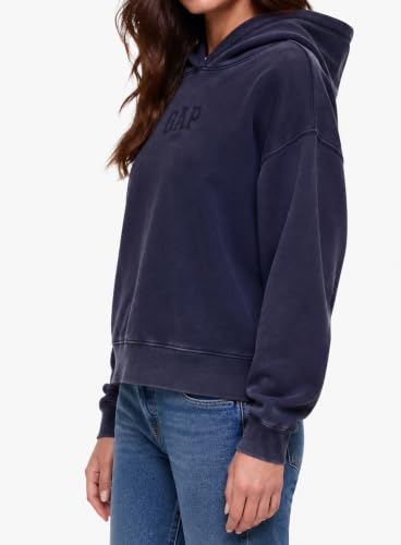 Image of GAP Women's Logo Hoodie Hooded Full Zip Sweatshirt