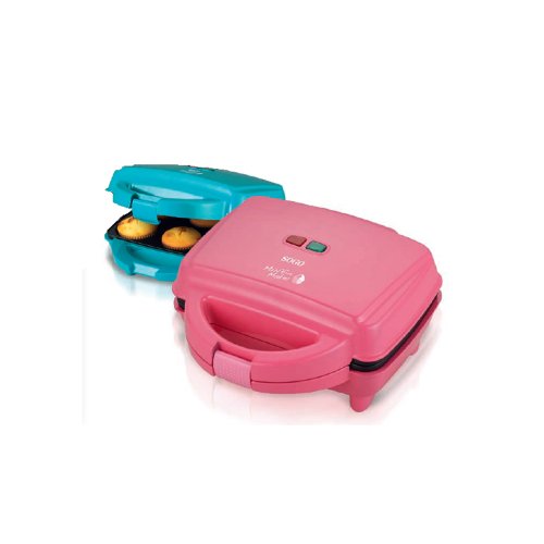 Sogo CCM-SS-7188 - Máquina de magdalenas y muffins, 6 pastelitos, 700 W, color azul