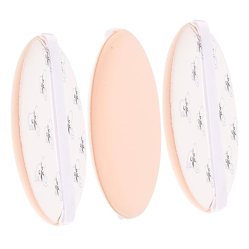 TOVINANNA 3 Piezas De Polvo Puffs Cosmético Brillo Resaltador Hacer Delineador De Ojos Almohadillas Esponjosas Cepillos De Esponja Limpiador Rubor Líquido Spray Brillo De Labios