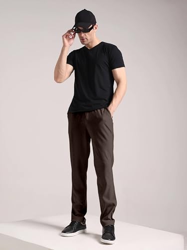 Image of Mehrang Men's Baggy Trackpants | Oversized Fit Streetwear & Gym Wear | Comfortable Casual Joggers for Men, Loose Fit Joggers for Men | Korean Style Travel & Lounge Wear with Pockets