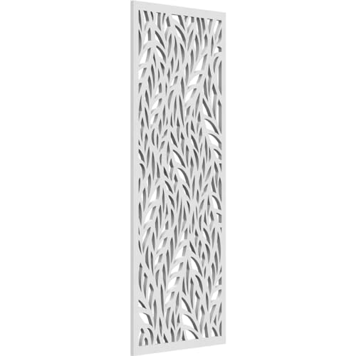 Image of 11 3 /8 inchW x 29 3 /8 inchH x 3 /8 inchT Ortonville Decorative Fretwork Wall Panels in Architectural Grade PVC