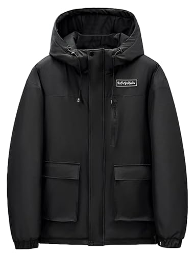 [Gxbodm] _EWPbg Y TCY H~ h ȓWPbg t[ht R[g h u] AEghA _ER[g  AE^[ ۉ g 傫TCY ȕ 5XL-11XL (JP, At@xbg, 9XL, u