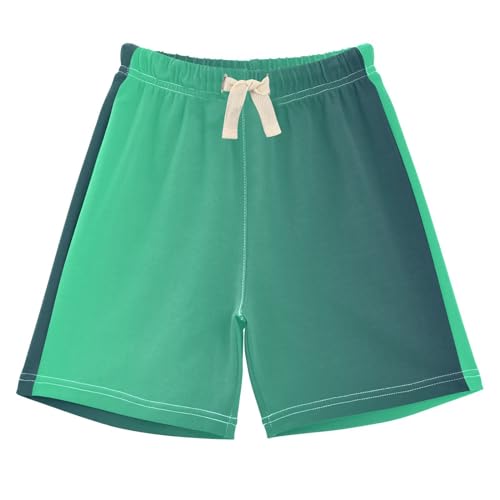 J JOYSAY Green Dark Gradient Toddler Baby Boy Shorts Jogger Shorts with Drawstring Elastic Waist Baby Shorts Bottoms for 4T Girls Baby