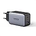 UGREEN Nexode Chargeur 65W USB C Rapide 3 Ports avec GaN Tech PD 3.0 PPS Compatible avec Steam Deck MacBook Pro iPhone 13 Pro Max 12 Pro Galaxy S22 Plus S21 Ultra Pixel 6 Pro iPad Pro