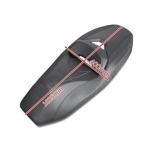 Funda de asiento para motocicleta antideslizante piloto y pasajero Forza 7