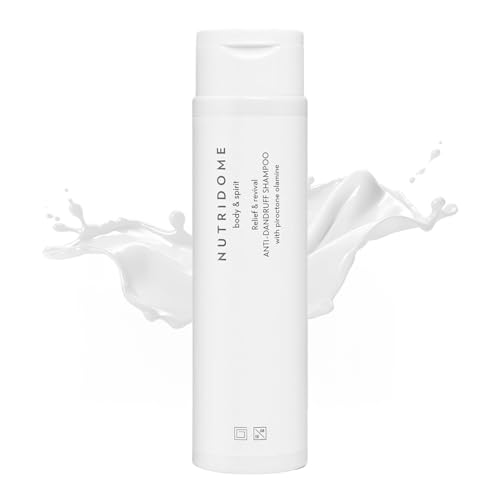 Nutridome Anti Schuppen Shampoo 250 ml - Mit Piroctone Olamine Wirksame Behandlung Befeuchtet Volumen verleiht Für den täglichen Gebrauch Haut- und haarfreundlich 100% Schuppenschutz Dandruff shampoo