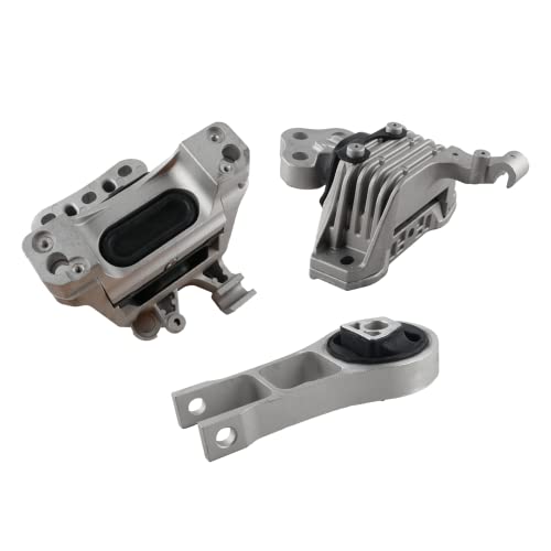 Linlins Engine Motor Transmission Mount Set Replacement For 2014-2021 Jeep Cherokee 2015-2019 Chrysler 200 2.4L 68192831Af 68418876Ab 68157441Ad A5844 A5825 A5752 #TOP26