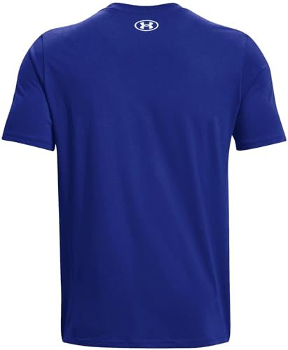 Under Armour Global Foundation Herren-T-Shirt, kurze Ärmel, Heritage Royal, Mittel – Ansicht 3