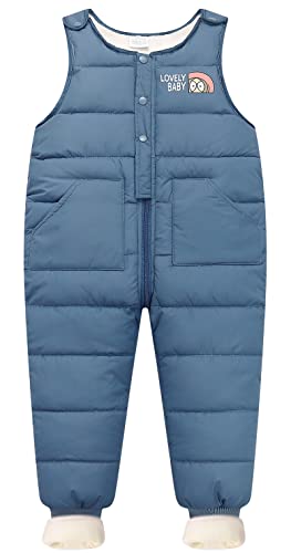 Pantalon Thermique SEATUR Enfant – Taille Haute élastique, Doublé Polaire, Poignets élastiques, Pour Fille/garçon 3-14 Ans