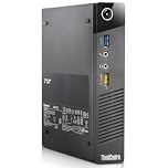 Lenovo Mini PC Desktop ThinkCentre M73 Tiny, Procesador Core i7-4765T, Memoria RAM 16GB, Disco SSD 240GB, Windows 11 Pro (Reacondicionado)**