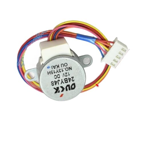 FCJPYRAPS Air Conditioning Accessories 24BYJ48 Is Suitable， Compatible For Mitsubishi， Air Conditioning Stepper Motor DC12V Motor Sweeping Parts