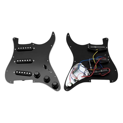GLM^[ sbNK[h sbNAbv  STSQpsbNAbvt̃GNgbNM^[ʃ{[hElectric Guitar Cickguard AssemblytZbgSSHGNgbNM^[{[h(Black guard plate 2p