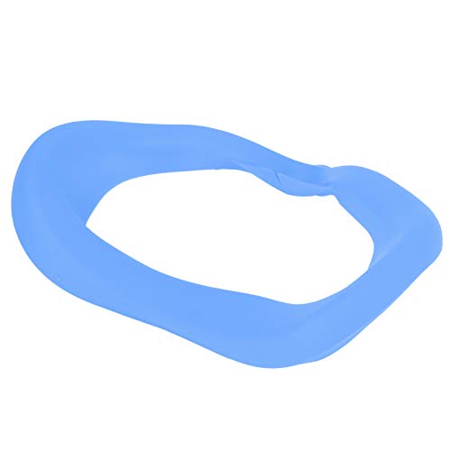 VR Silicone Eye Mask is een zacht anti-zweet oogmaskerpad voor Oculus Quest2 VR Mask Unisex(Blauw) - Image 5
